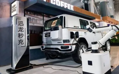 Chery anunță 100 de stații Volt-dragon în China și promite autonomie de 500 km după cinci minute la priză