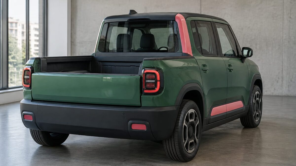 FIAT Multiplay transformă mașina de familie într-un pick-up, deocamdată doar ca prototip 1 FIAT Multiplay transformă mașina de familie într-un pick-up, deocamdată doar ca prototip