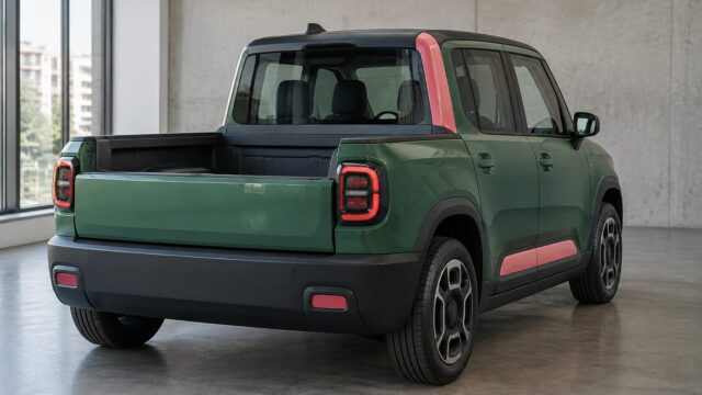 FIAT Multiplay transformă mașina de familie într-un pick-up, deocamdată doar ca prototip