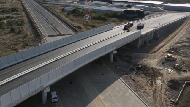 Pasajul DN3 are două benzi deschise. Încă 13 kilometri pe A0 sunt anunțați în jurul datei de 20 octombrie