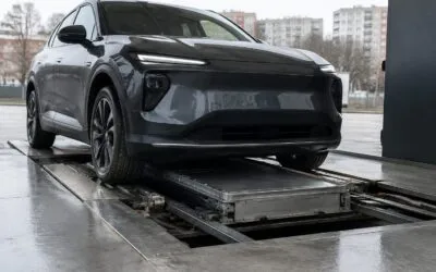 Schimbul bateriei scurtează oprirea la Nio. Cum se compară serviciul cu încărcarea rapidă și ce cheltuieli implică