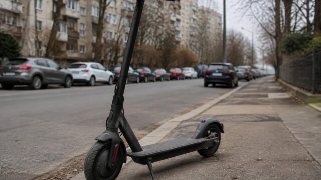 Mersul pe trotineta electrică fără un curs rutier ar putea aduce amenzi de până la 1.000 de lei